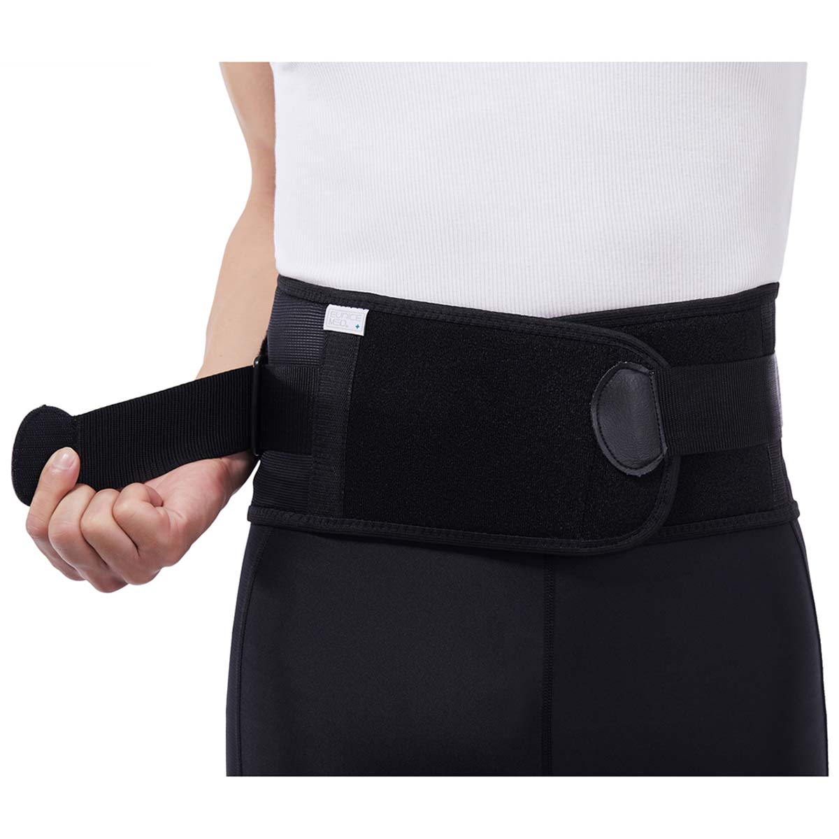9 Inch High Support 9-inch Breathable Lumbar Support with 4 plastic stays - Medigenix