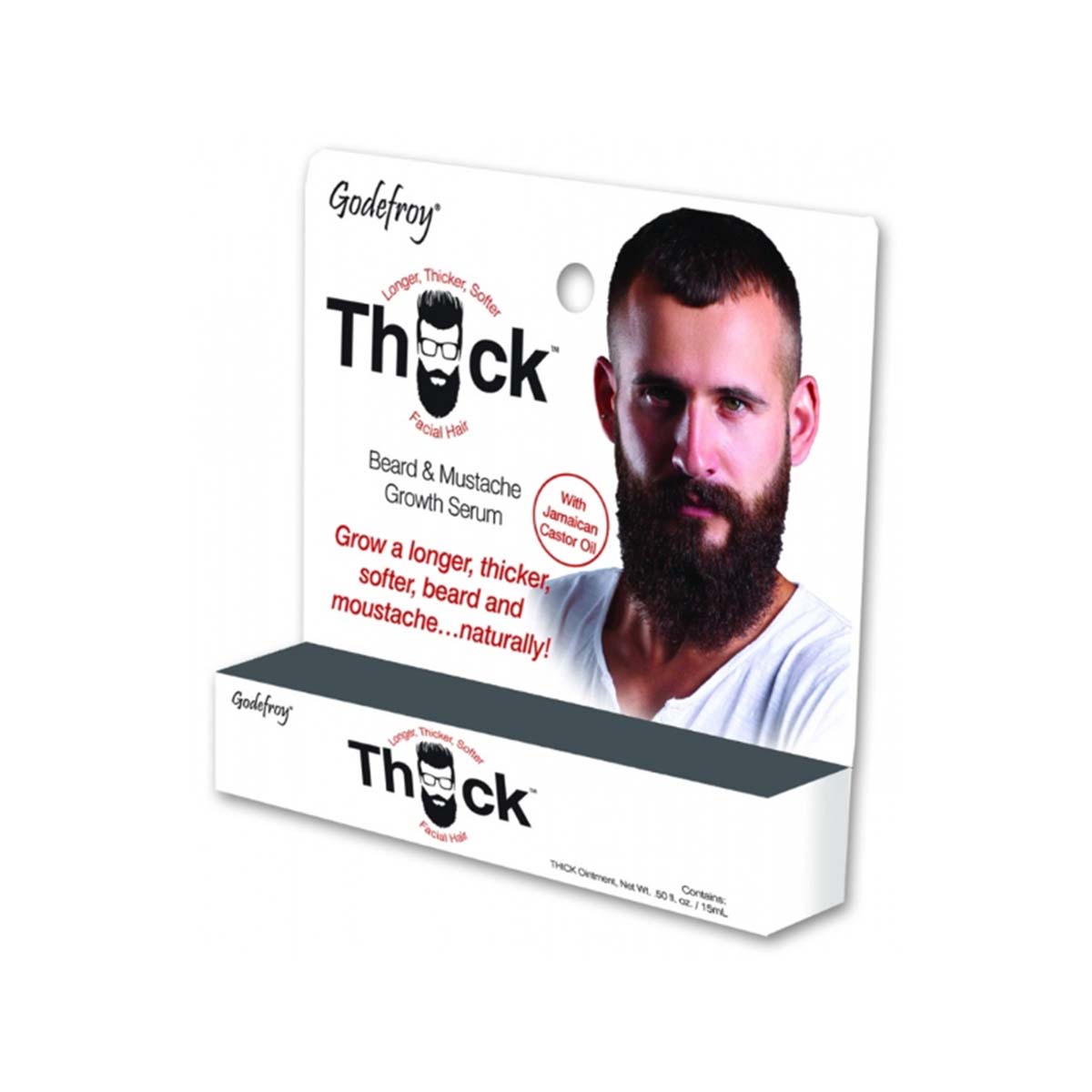 Godefroy Thick Beard & Moustache Growth Serum Medigenix