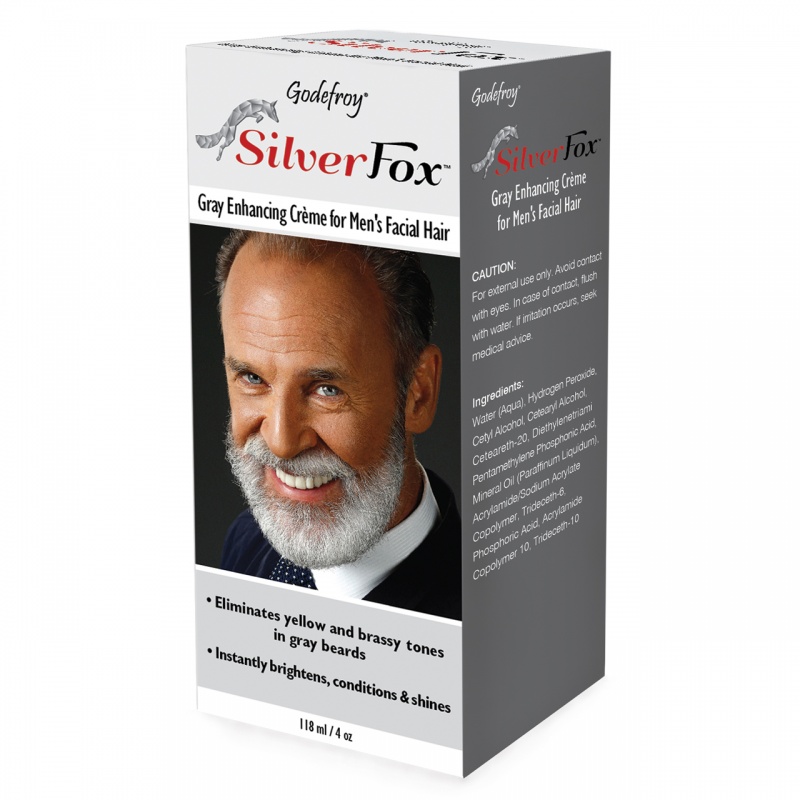 Godefroy Silver Fox Beard Brightener for Grey Facial Hair - Medigenix Godefroy Silver Fox Beard Brightener for Grey Facial Hair - Medigenix